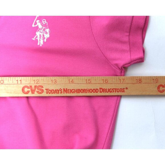 US POLO Assn Pink Polo Mini Dress Womens Small Collared Classic - Picture 10 of 11